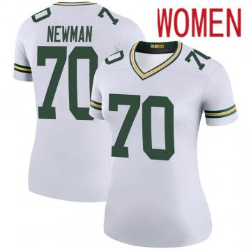 Women Green Bay Packers #70 Royce Newman White Nike Game NFL Jersey->women nfl jersey->Women Jersey